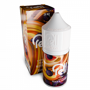Купить Жидкость для ЭСДН RELL ULTIMA  "Peach Blueberry" 3мл 0мг. Жидкость для ЭСДН RELL ULTIMA  "Peach Blueberry" 3мл 0мг.